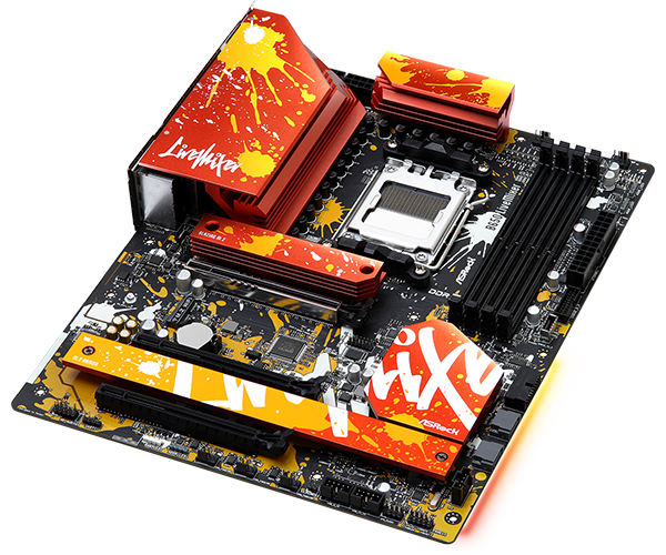 ASRock B650 LiveMixer DDR5,Socket AM5 ATX Motherboard