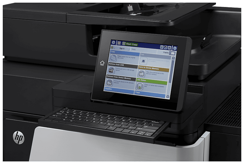 HP LaserJet Enterprise flow MFP M830z Printer -CF367A