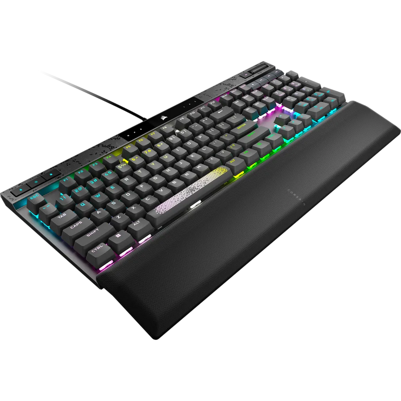 Corsair K70 MAX RGB Magnetic-Mechanical Gaming Keyboard — Adjustable CORSAIR MGX Switches - Steel Grey CH-910961G-NA