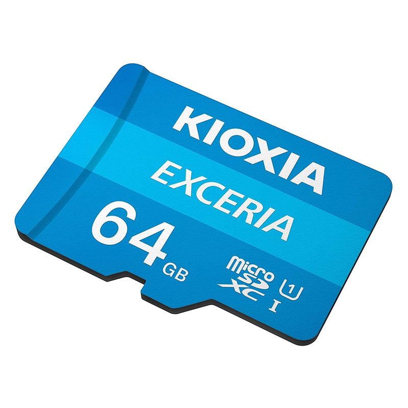 KIOXIA 64GB EXCERIA microSDHC (UHS-I, Class 10, 100MB/s) LMEX1L064GG2 772-4369