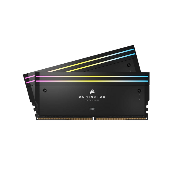 CORSAIR 96GB Kit (2x48GB) DOMINATOR TITANIUM RGB CMP96GX5M2B6400C32 DDR5 6400MHz Memory