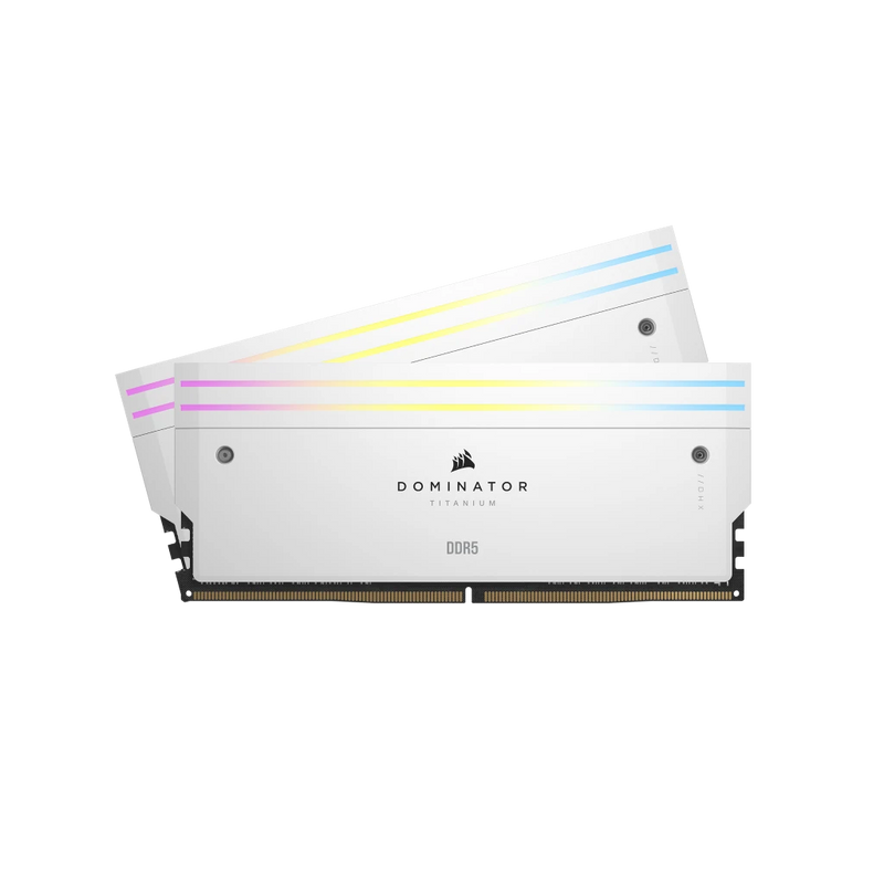 CORSAIR 32GB Kit (2x16GB) DOMINATOR TITANIUM RGB White 白色 CMP32GX5M2B6000C30W DDR5 6000MHz Memory
