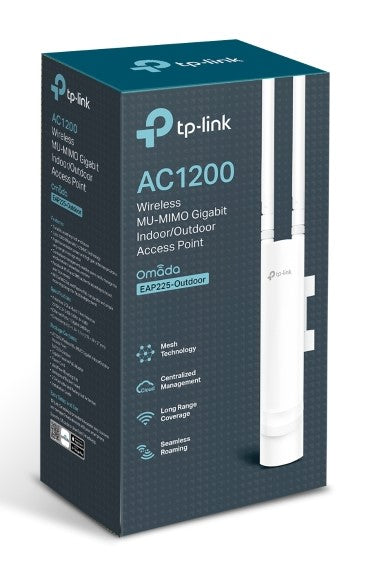 TP-Link EAP225-Outdoor AC1200 Wireless MU-MIMO Gigabit Indoor/Outdoor