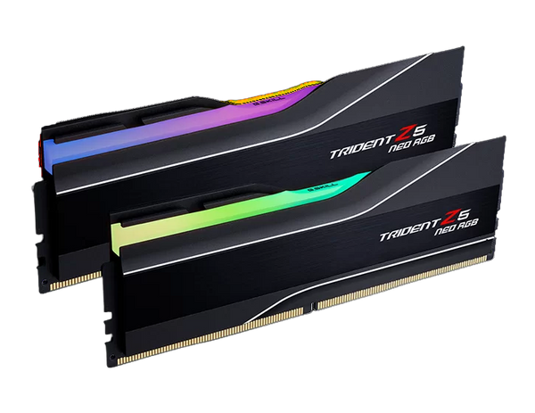 G.SKILL 64GB Kit (2x32GB) Trident Z5 Neo RGB F5-6000J3238G32GX2-TZ5NR DDR5 6000MHz Memory AMD EXPO