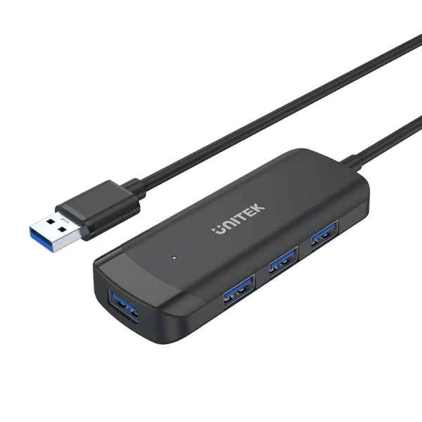 Unitek uHUB Q4 4接口 USB Hub (帶150cm特長配線及外接電源口) (H1111E)