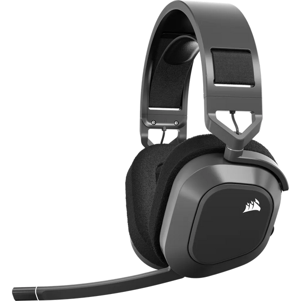 Corsair HS80 MAX WIRELESS Gaming Headset - Steel Gray CA-9011295-AP