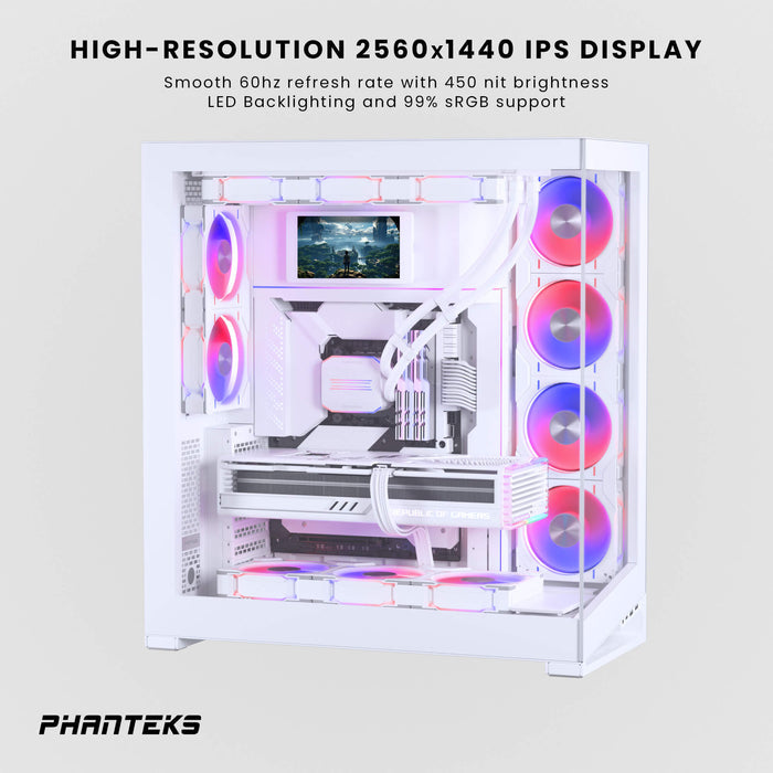 Phanteks 5.5” Hi-Res Universal LCD Display White 白色 PH-HRLCD_WT01