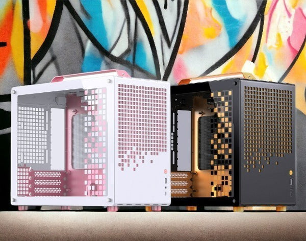 [最新產品] JONSPLUS Z20 Pink/White 粉紅白色 Micro-ATX Case