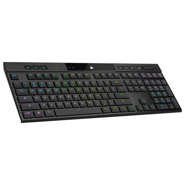 Corsair K100 AIR WIRELESS RGB Ultra-Thin Mechanical Gaming Keyboard - CHERRY MX Ultra Low Profile Tactile CH-913A01U-NA
