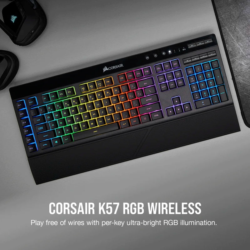 Corsair K57 RGB WIRELESS Gaming Keyboard CH-925C015-NA