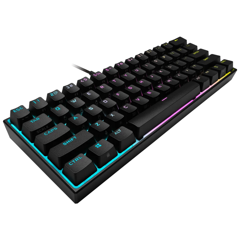 Corsair K65 RGB MINI 60% Mechanical Gaming Keyboard - CHERRY MX SPEED - Black CH-9194014-NA