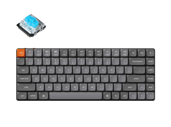Keychron K3 Max QMK/VIA Wireless Custom Mechanical Keyboard (Blue) (KC-K3M-H2)