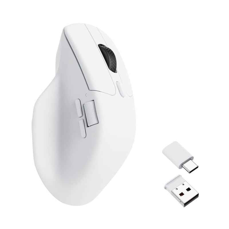 Keychron M6 Wireless Mouse-White KC-M6-A3