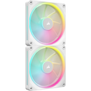 Corsair iCUE LINK LX140 RGB Starter Kit White 140mm PWM PC Case Fan Dual Pack (2件裝) (CO-9051032-WW)