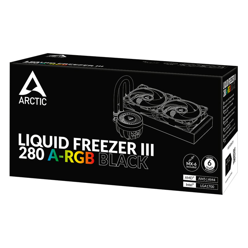 [最新產品] ARCTIC Liquid Freezer III 280 ARGB Liquid CPU Cooler