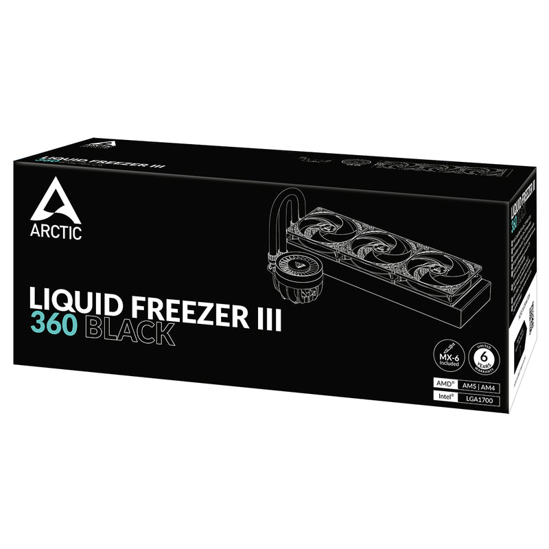 [最新產品] ARCTIC Liquid Freezer III 360 Liquid CPU Cooler
