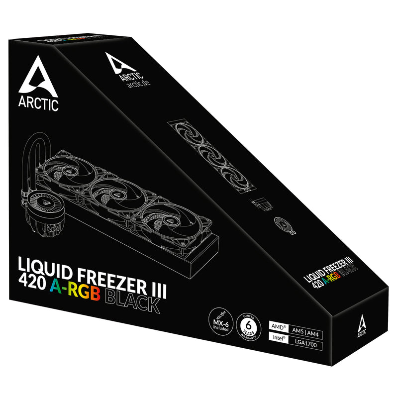 [最新產品] ARCTIC Liquid Freezer III 420 ARGB Liquid CPU Cooler