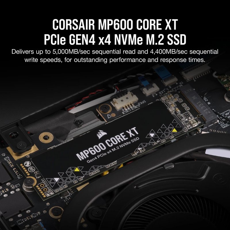 CORSAIR 4TB MP600 CORE XT CSSD-F4000GBMP600CXT M.2 2280 PCIe Gen4 x4 SSD
