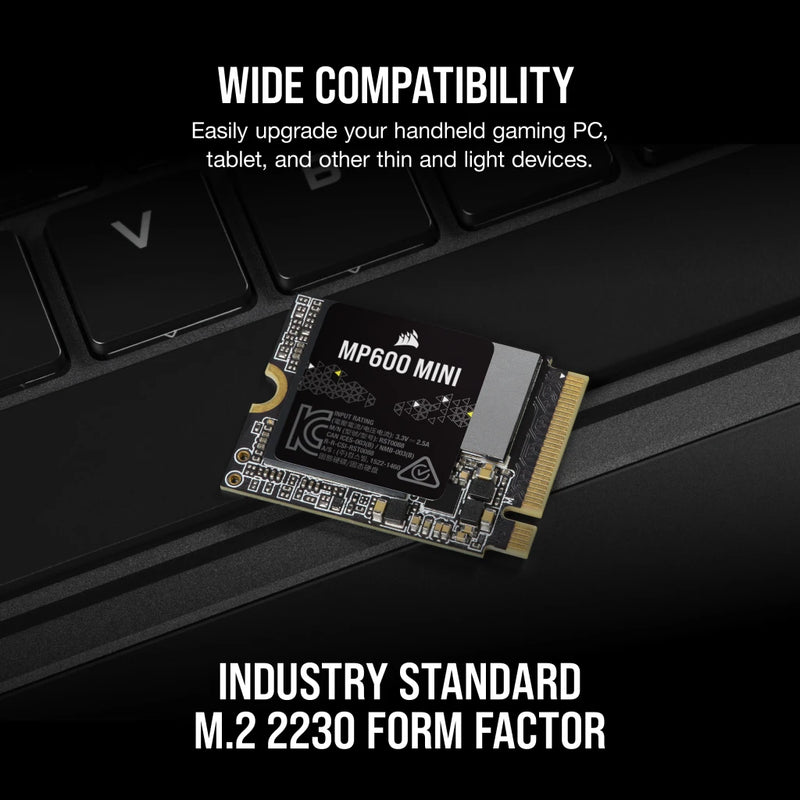 Corsair 1TB MP600 MINI CSSD-F1000GBMP600MN M.2 2230 PCIe Gen4 x4 NVMe SSD