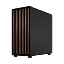 Fractal Design North XL Charcoal Black EATX Case with Walnut Front and Dark Tinted TG Side Panel FD-C-NOR1X-02