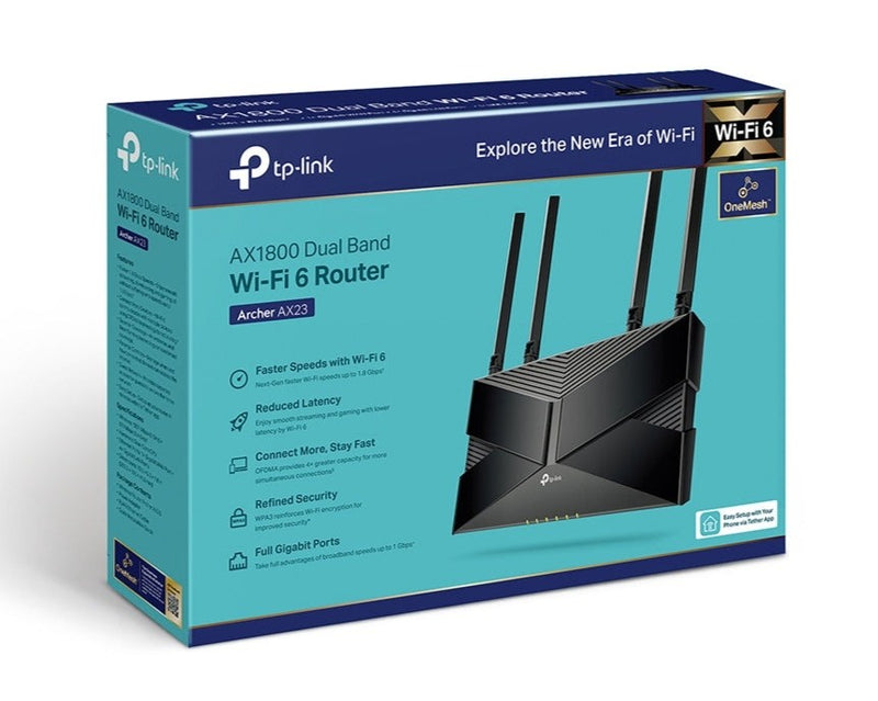 【TP-Link 5月份產品大激賞】TP-Link Archer AX23 AX1800 Dual-Band Wi-Fi 6 Router