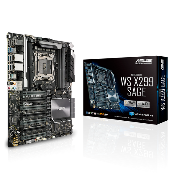 ASUS WS X299 SAGE Intel X299, LGA 2066 CEB Workstation Motherboard