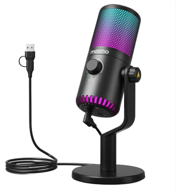 Maono AU-D30 RGB Condenser Microphone - MM-MDM30