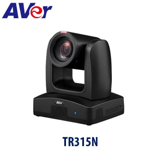 AVerMedia 8 Megapixels 4K Exmor CMOS Camera w/12x Optical Zoom & AI Auto Tracking (AVER-TR315N) *Support NDI/HX3