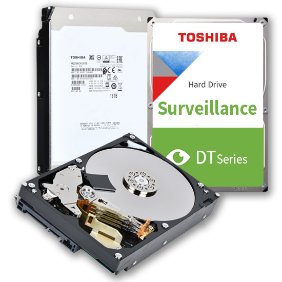 Toshiba 4TB DT02ABA400V Surveillance 3.5" SATA 5400rpm 128MB Cache HDD