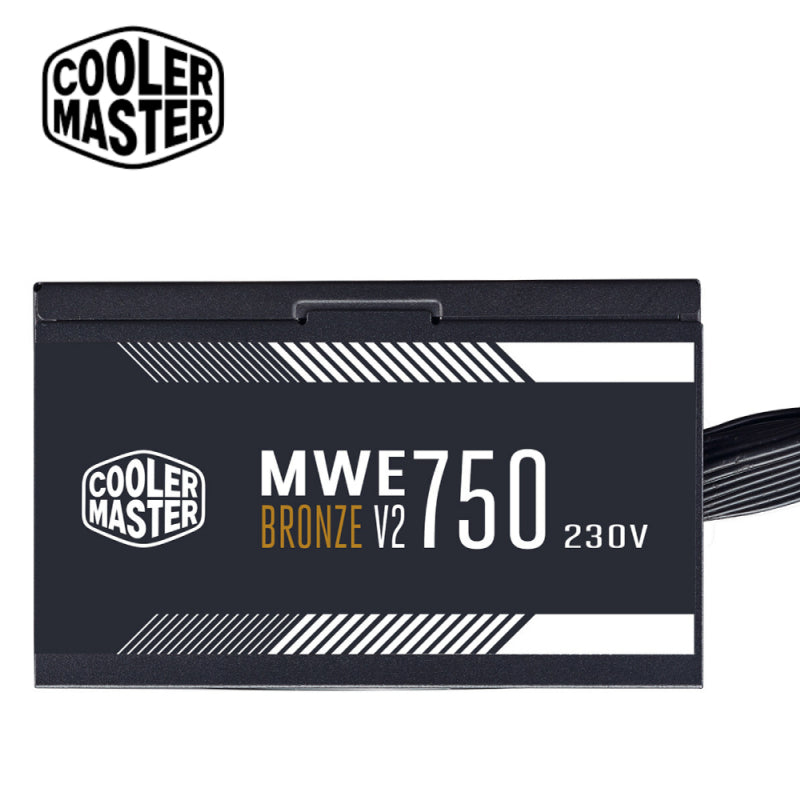 Cooler Master 750W MWE 750 BRONZE V2 80Plus Bronze Power Supply (MPE-7501-ACABW-BUK)