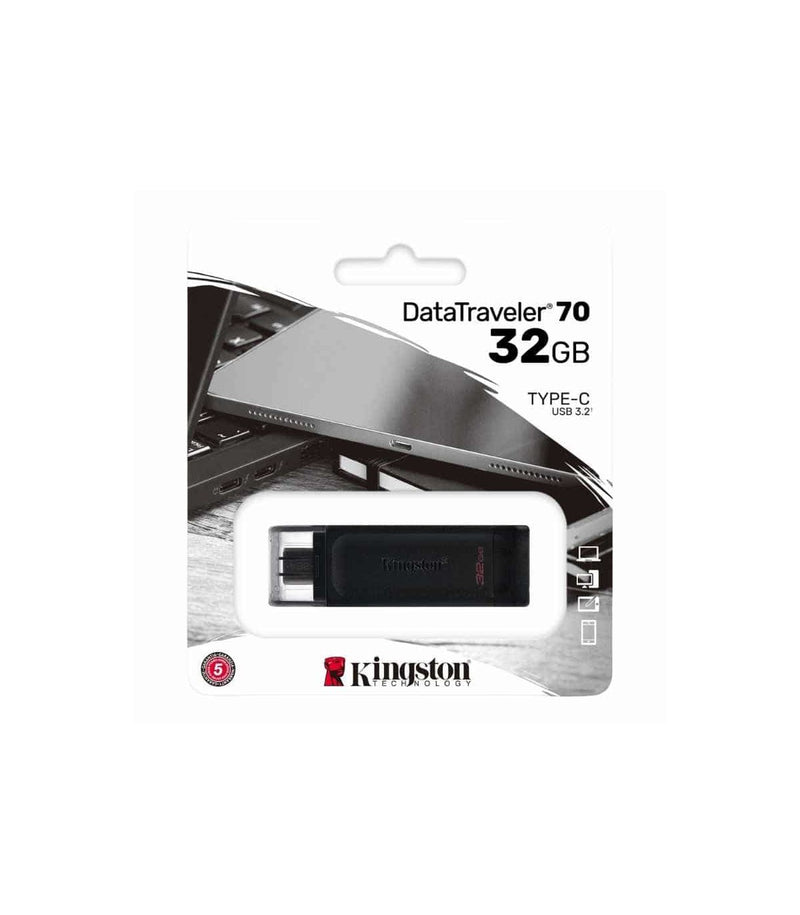 KINGSTON 32GB DataTraveler 70 USB-C Flash Drive DT70/32GB