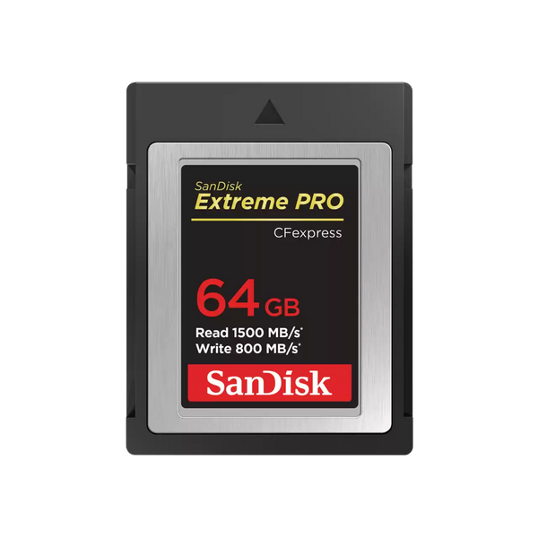 SanDisk  64GB Extreme PRO CFexpress Type B (1500R/800W MB/s) SDCFE-064G-GN4IN 772-4295