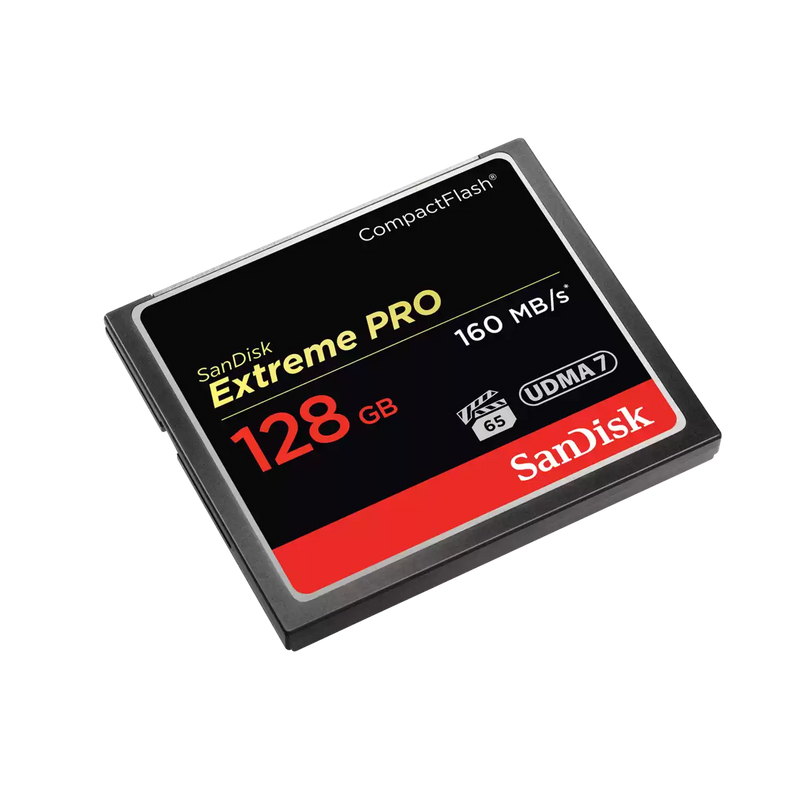 SanDisk 128GB EXTREME PRO CompactFlash (160R/160W MB/s) SDCFXPS-128G-G46 772-3251