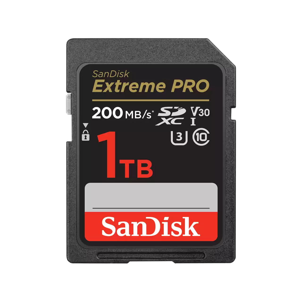 SanDisk 1TB Extreme Pro SDXC (V30, 4K/UHD, UHS-II/U3, 200R