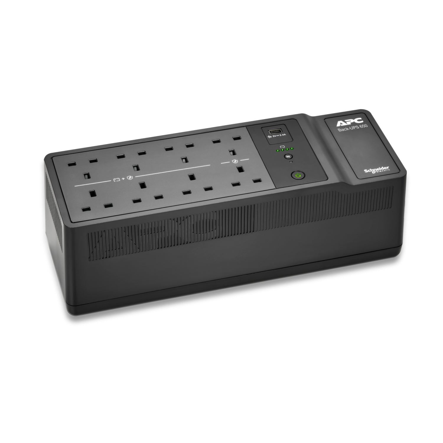 APC BackUPS BE650G2UK 650VA, 230V, 1 USB charging port