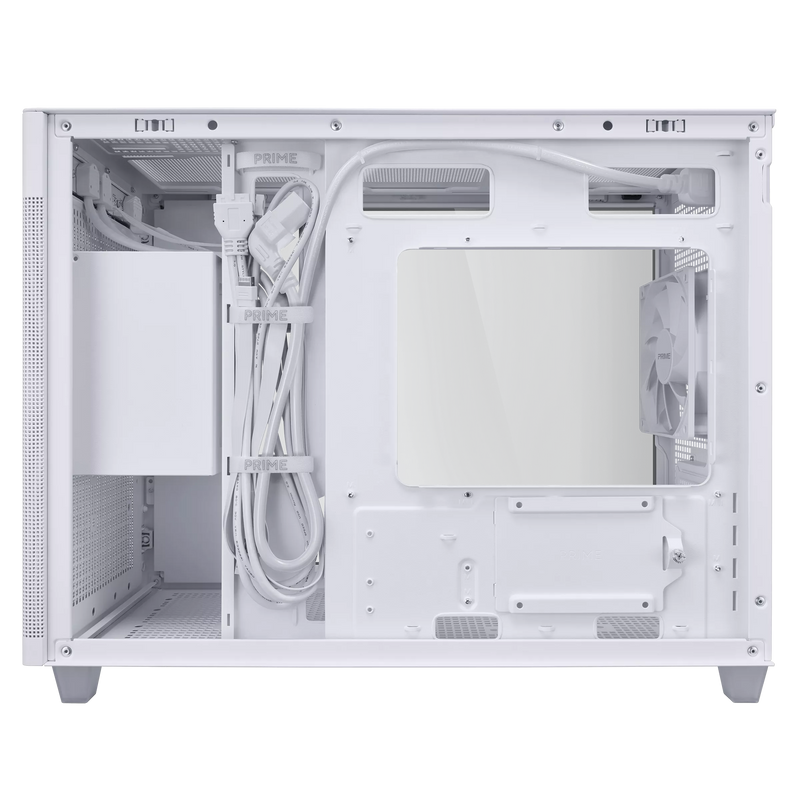 ASUS PRIME AP201 White 白色 Tempered Glass Micro-ATX Case CA-AAP201V