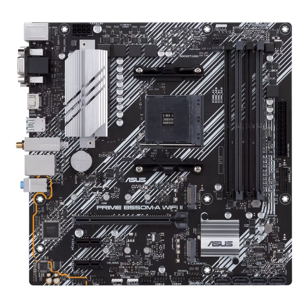 ASUS PRIME B550M-A WIFI II DDR4,AM4 Socket mATX Motherboard