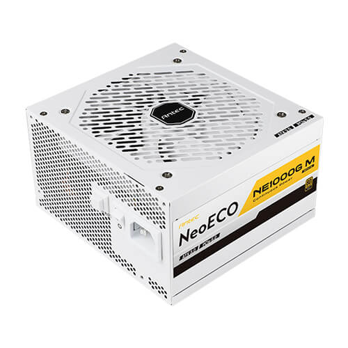ANTEC 1000W NE1000G M WHITE ATX 3.0 NeoECO Gold Modular 80Plus Gold (NE1000G-M-WHITE-ATX3.0)