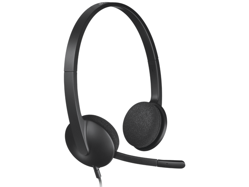 Logitech H340 USB Wired Headset - BLACK 耳機麥克風