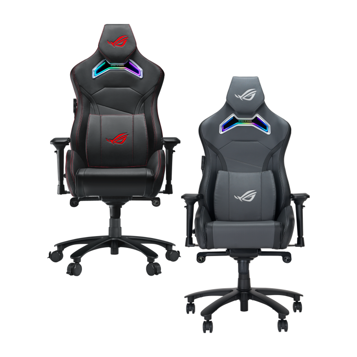 [最新產品] ASUS SL301 ROG CHARIOT X/GRAY Gaming Chair GC-ASL301Y 灰色 (2年保養) (代理直送)