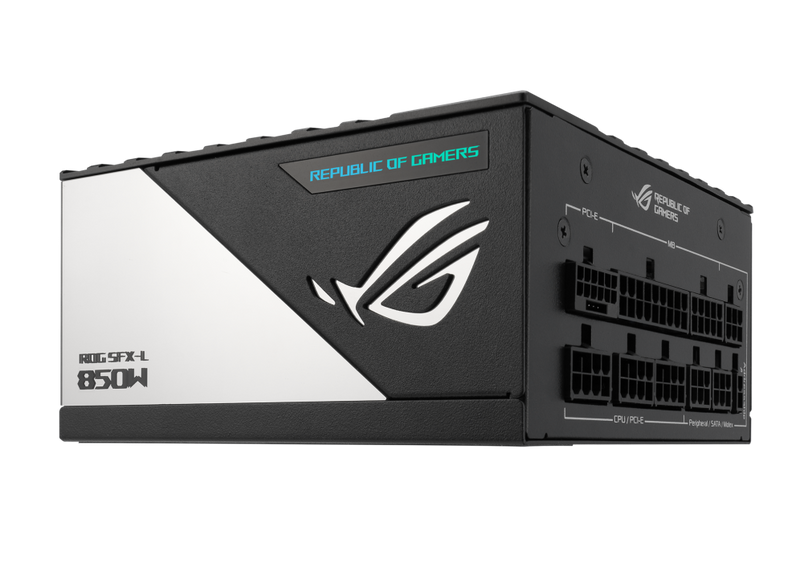 ASUS 850W ROG-LOKI-850P-SFX-L-GAMING SFX-L PCIE 5.0 ATX 3.0 80Plus Platinum Full Modular Power Supply (PS-ARLO850)