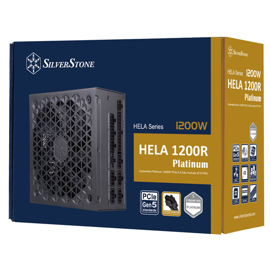 SilverStone PC電源 1200W 80PLUS PLATINUM SST-ST1200-PTS : SilverStone Technology 1200 Watt Fully Modular 80 Plus