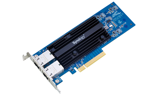 Synology E10G18-T2 10 Gigabit Dual RJ45 port PCI Express x4 adapter