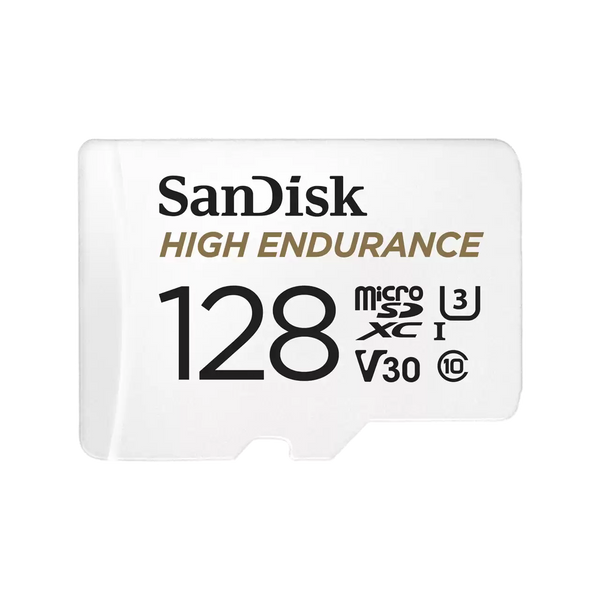SanDisk 128GB High Endurance microSDXC (V30, UHS-I/U3, CL10,4K, 100MB/s) SDSQQNR-128G-GN6IA 772-4173
