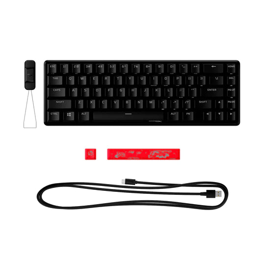 HyperX Alloy Origins 65% Mechanical Gaming Keyboard (HyperX Red Switch) - 4P5D6AA