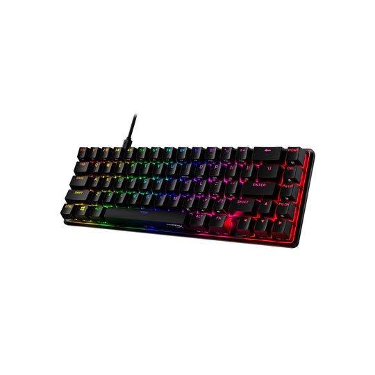 HyperX Alloy Origins 65% Mechanical Gaming Keyboard (HyperX Aqua Switch) - 56R64AA