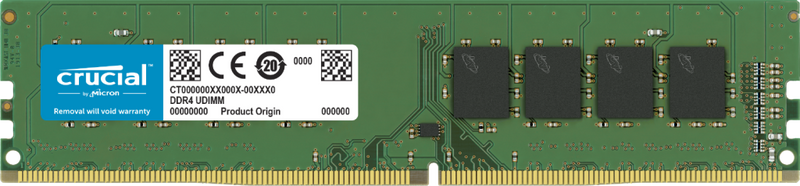 Crucial 16GB CT16G4DFRA32A DDR4 3200MT/s UDIMM RAM