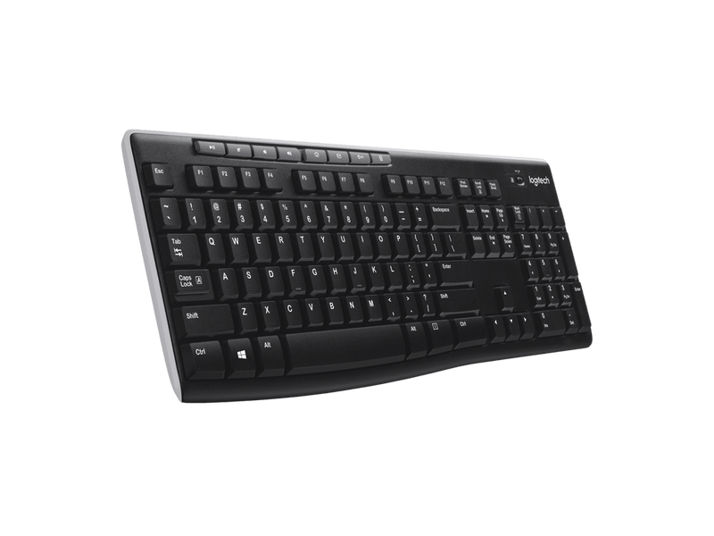 Logitech K270 Wireless Keyboard USB 無線鍵盤 (黑色)