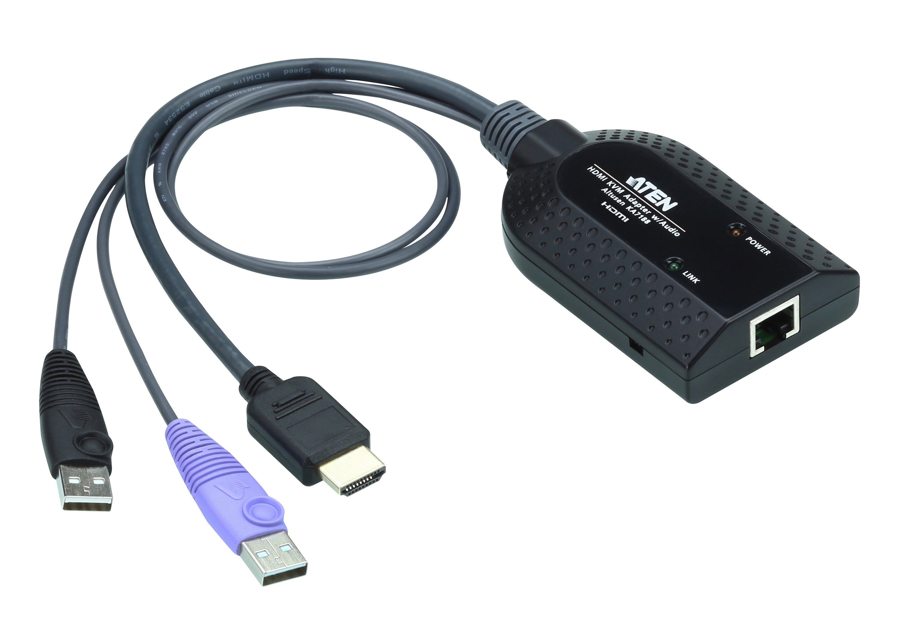 ATEN KA7188 USB HDMI Virtual Media KVM Adapter