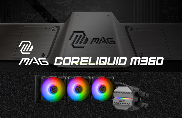 MSI MAG CORELIQUID M360 ARGB 360mm Liquid CPU Cooler (TH-MACL36M)